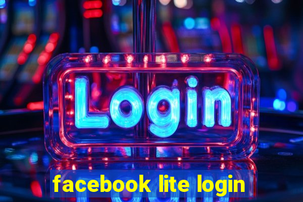 facebook lite login