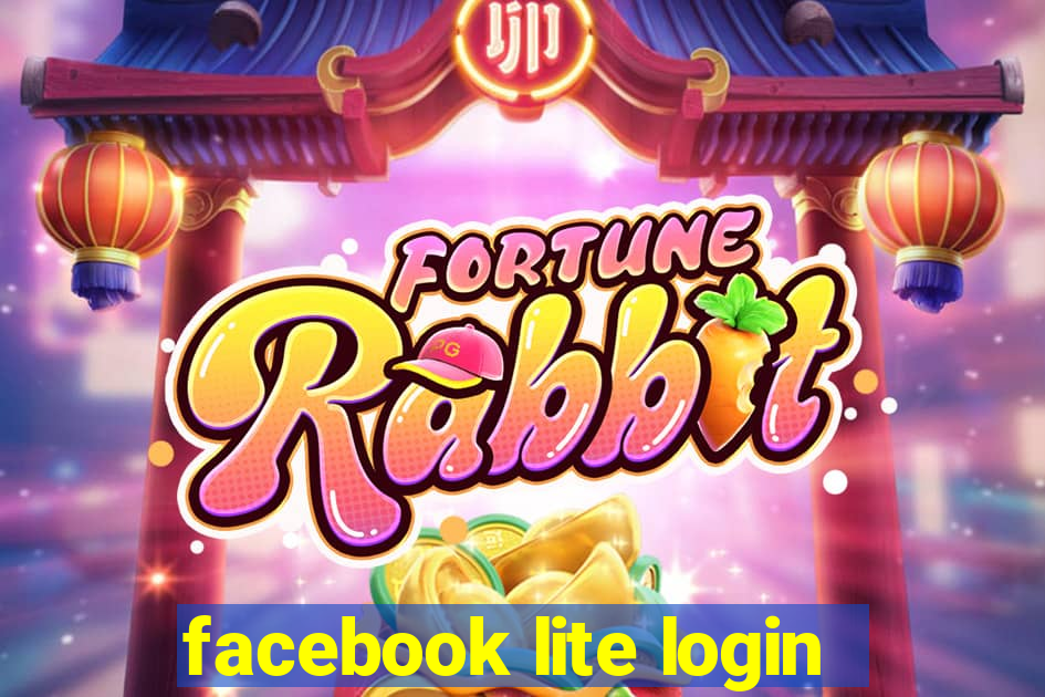 facebook lite login