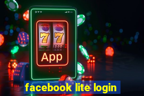 facebook lite login