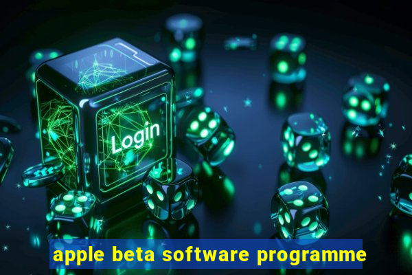 apple beta software programme