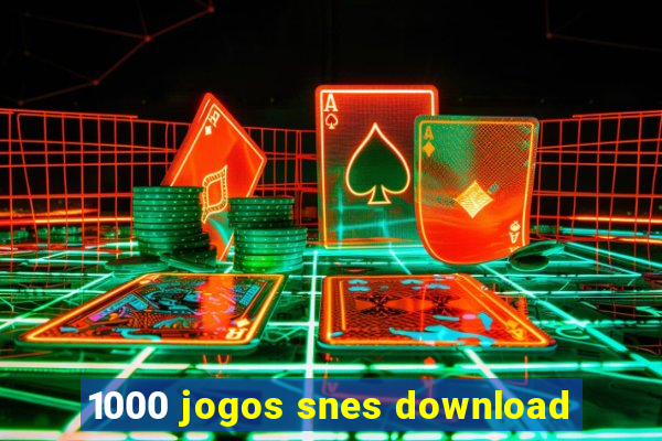 1000 jogos snes download