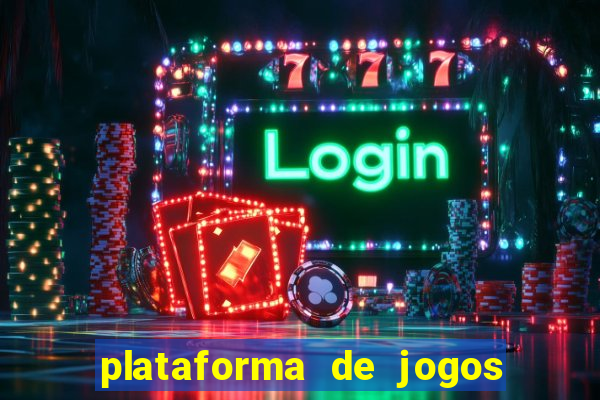 plataforma de jogos nova 2024