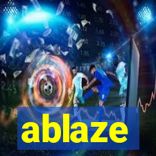 ablaze