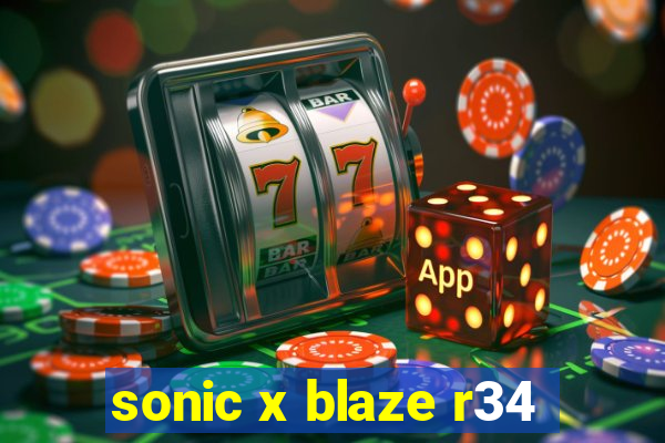 sonic x blaze r34