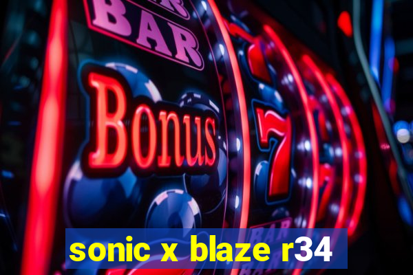 sonic x blaze r34