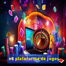 v8 plataforma de jogos