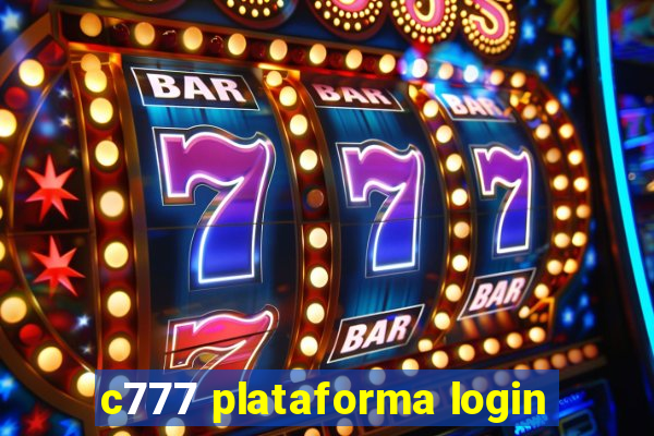 c777 plataforma login