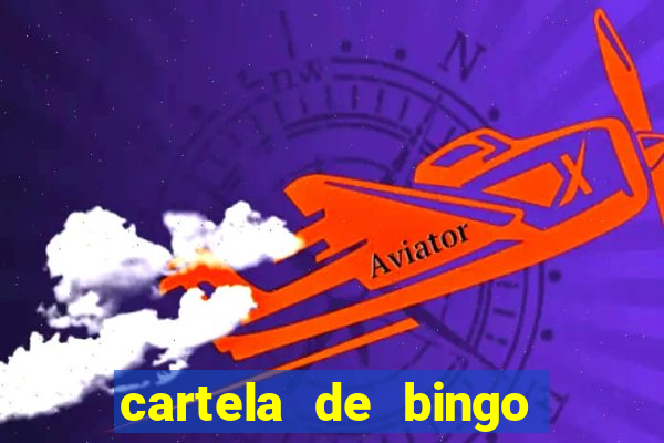 cartela de bingo 75 para imprimir