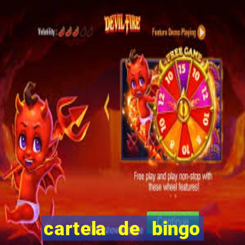 cartela de bingo 75 para imprimir