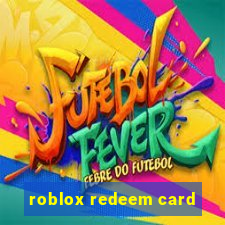 roblox redeem card