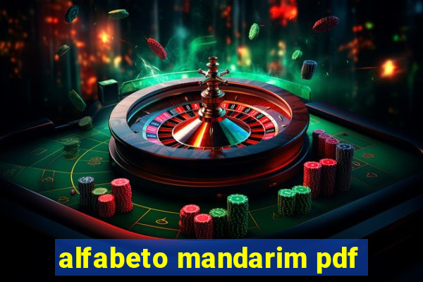 alfabeto mandarim pdf