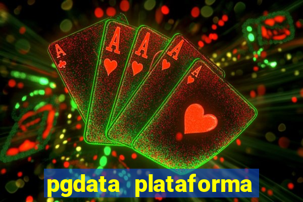 pgdata plataforma de jogos