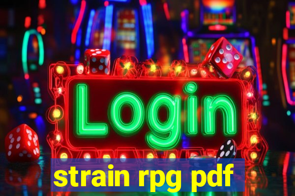 strain rpg pdf