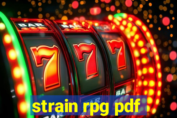 strain rpg pdf