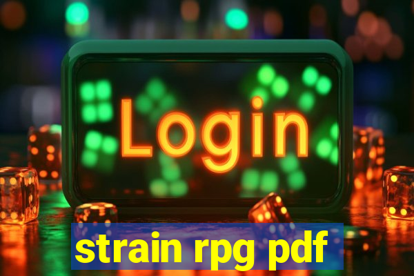 strain rpg pdf