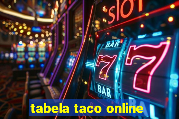 tabela taco online