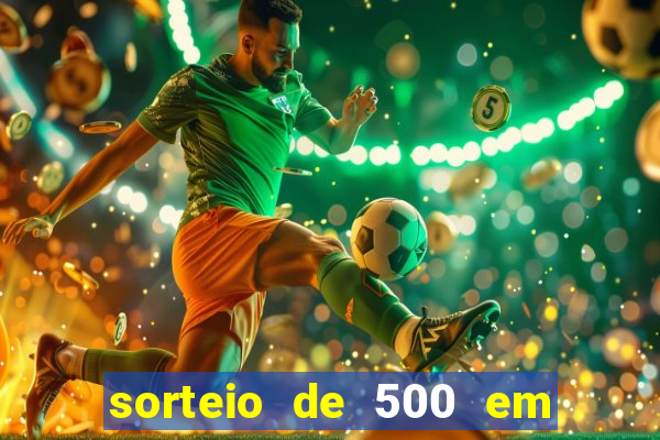 sorteio de 500 em cash toda segunda feira novibet