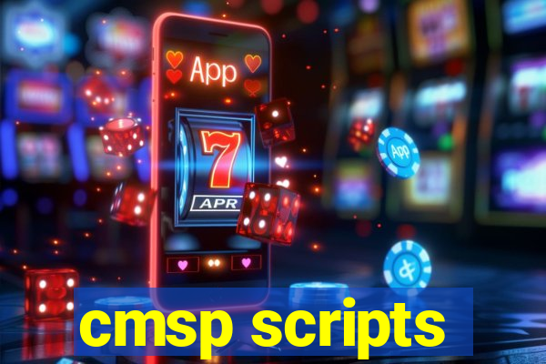 cmsp scripts