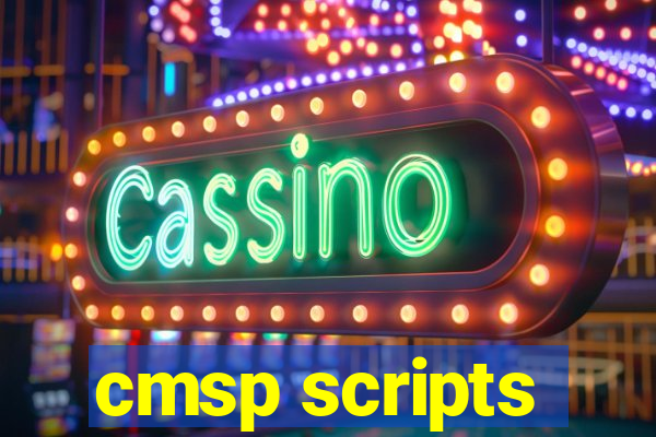 cmsp scripts