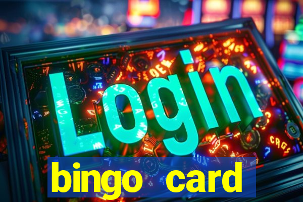 bingo card generator with pictures