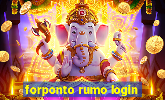 forponto rumo login