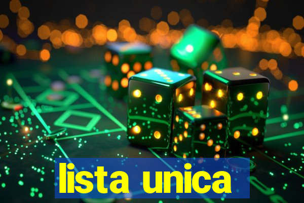 lista unica