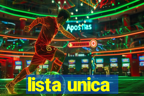 lista unica