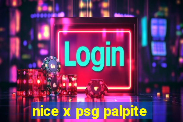 nice x psg palpite