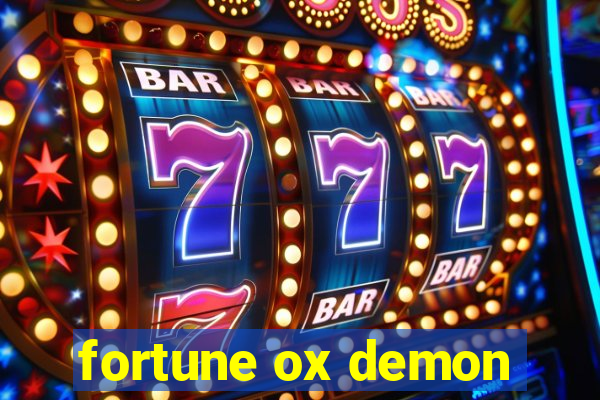 fortune ox demon