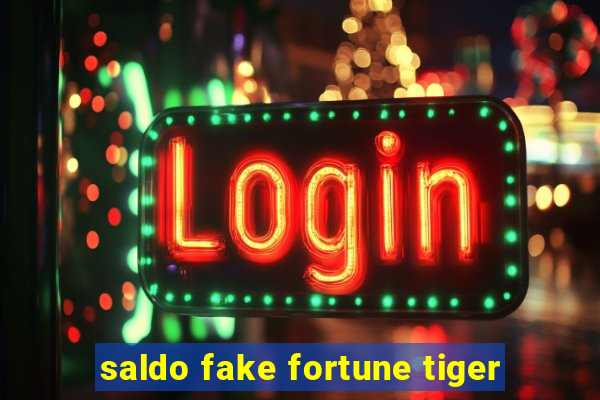 saldo fake fortune tiger