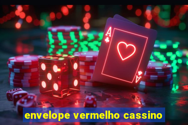 envelope vermelho cassino