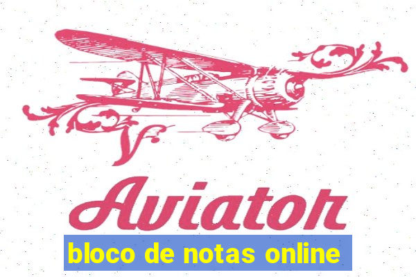 bloco de notas online