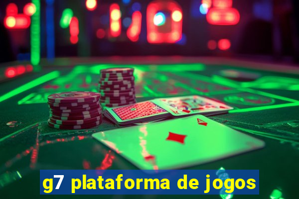 g7 plataforma de jogos