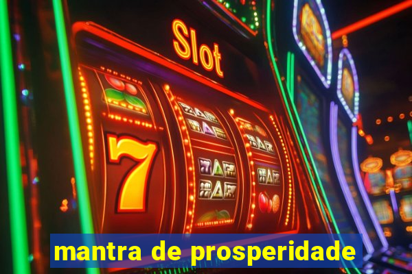 mantra de prosperidade