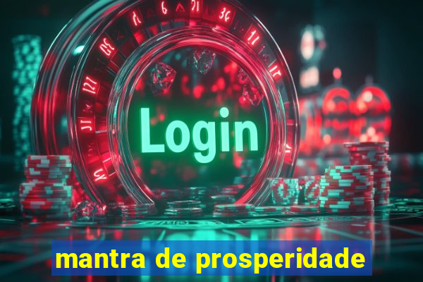 mantra de prosperidade