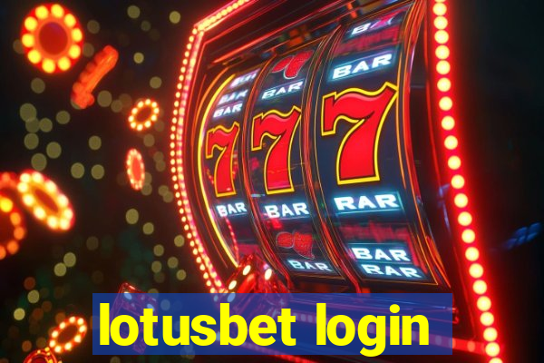 lotusbet login