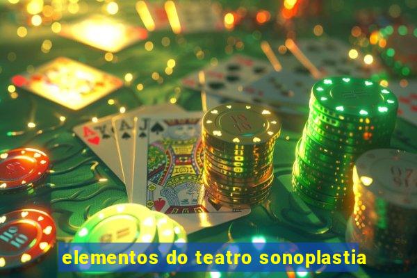 elementos do teatro sonoplastia