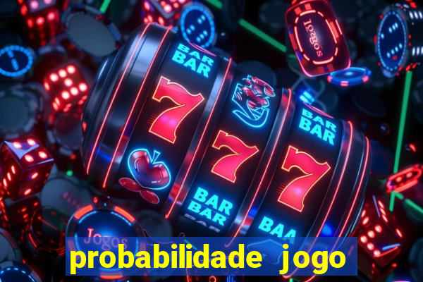 probabilidade jogo de futebol