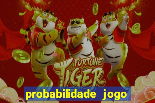 probabilidade jogo de futebol