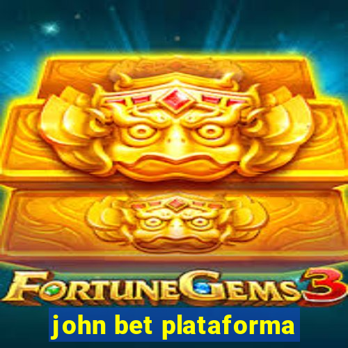 john bet plataforma