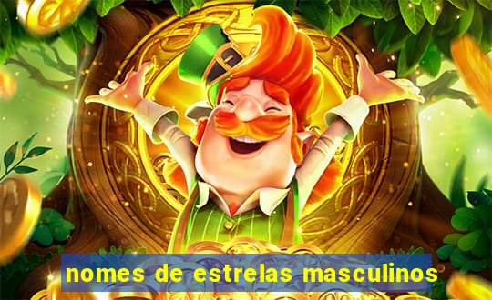 nomes de estrelas masculinos