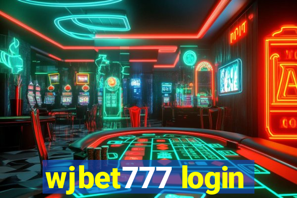 wjbet777 login