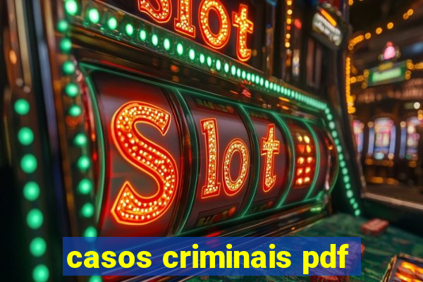 casos criminais pdf