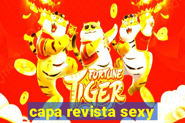 capa revista sexy