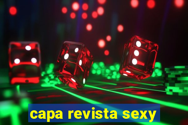 capa revista sexy