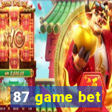 87 game bet