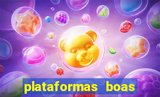 plataformas boas para jogar fortune tiger