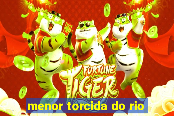 menor torcida do rio