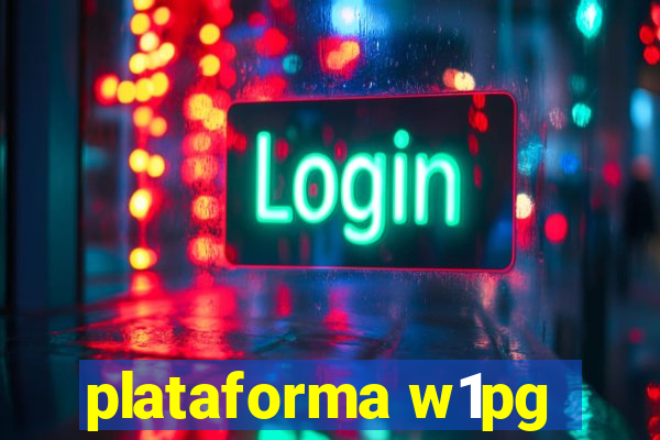 plataforma w1pg