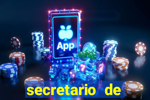 secretario de esporte salario